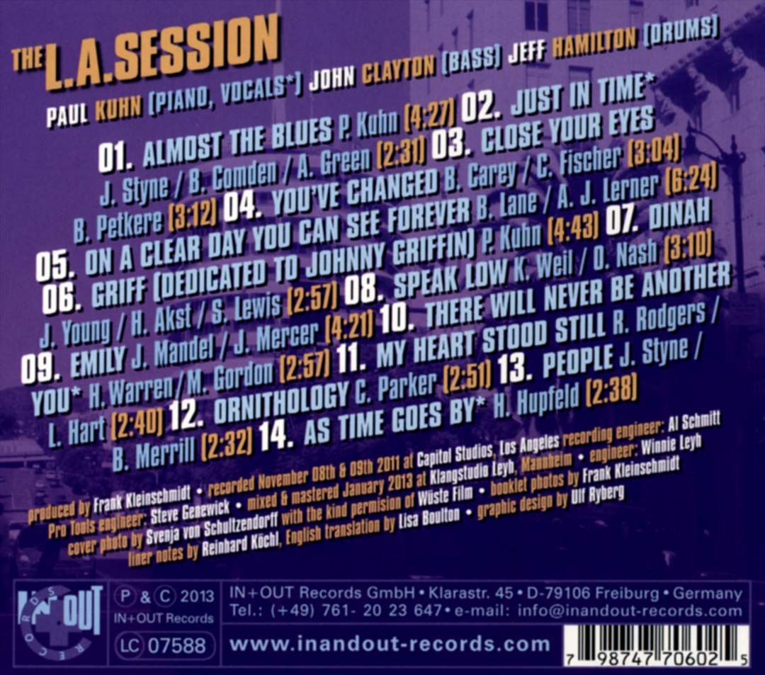 L.A. Session cover art