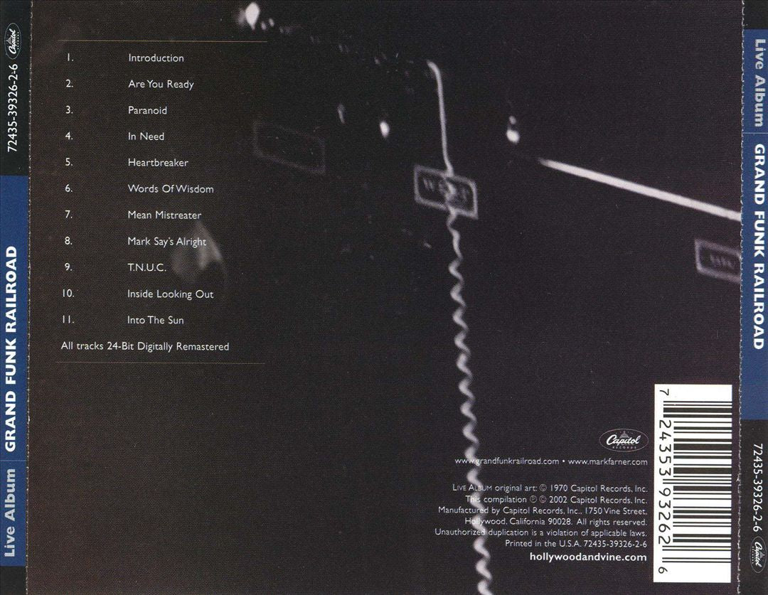 Live Album [US Remastered] cover art