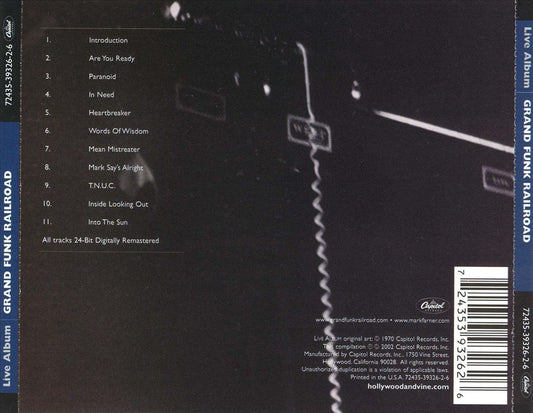 Live Album [US Remastered] cover art