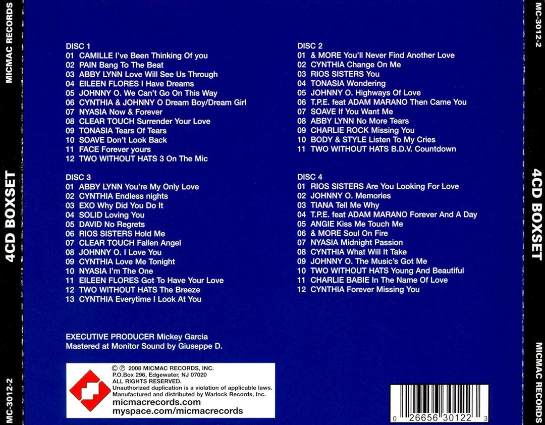 Micmac Dance Party [4 Discs] [Box Set] cover art