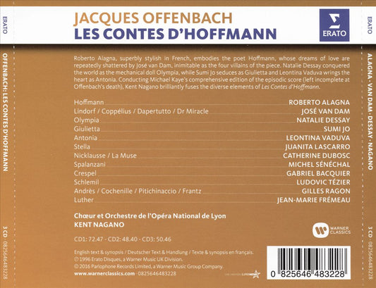 Offenbach: Les Contes d'Hoffmann cover art