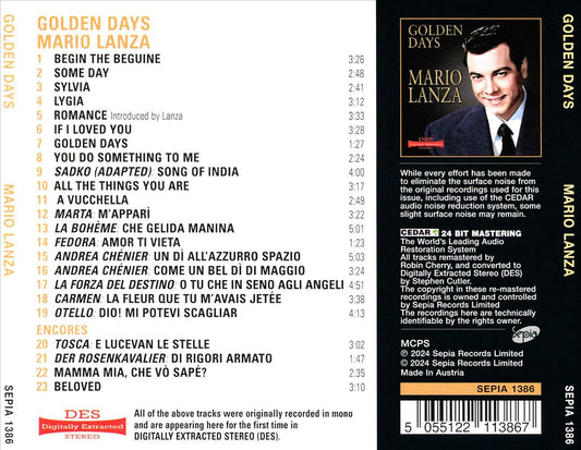 Golden Days cover art
