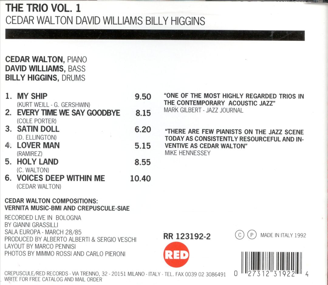 Trio 1 cover art