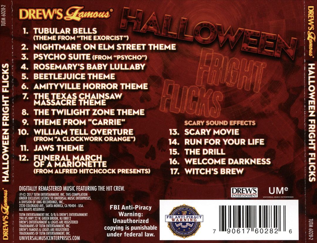 Halloween Fright Flicks cover art
