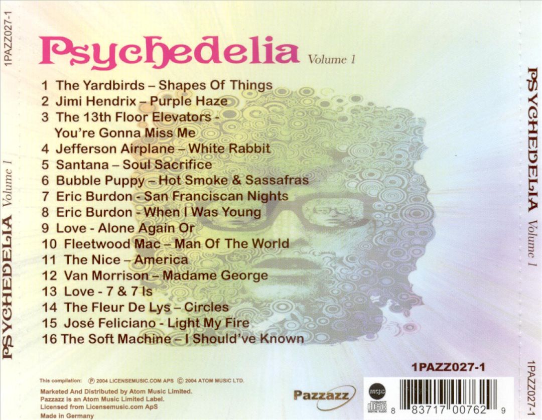 Psychedelia, Vol. 1 cover art