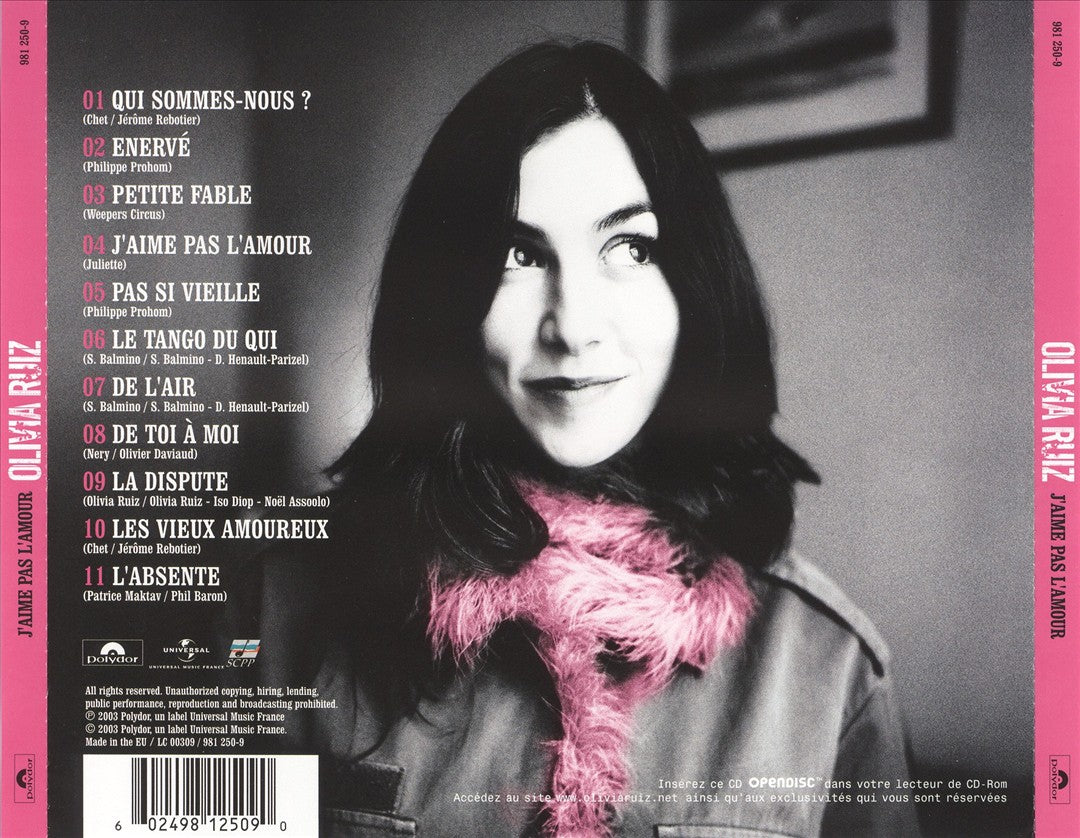 J'aime Pas l'Amour cover art