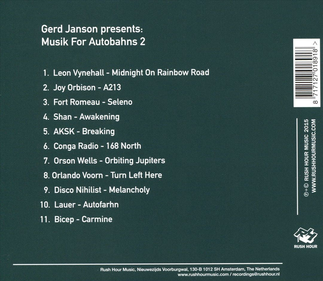 Musik for Autobahns, Vol. 2 : Ambient Race Car Music cover art