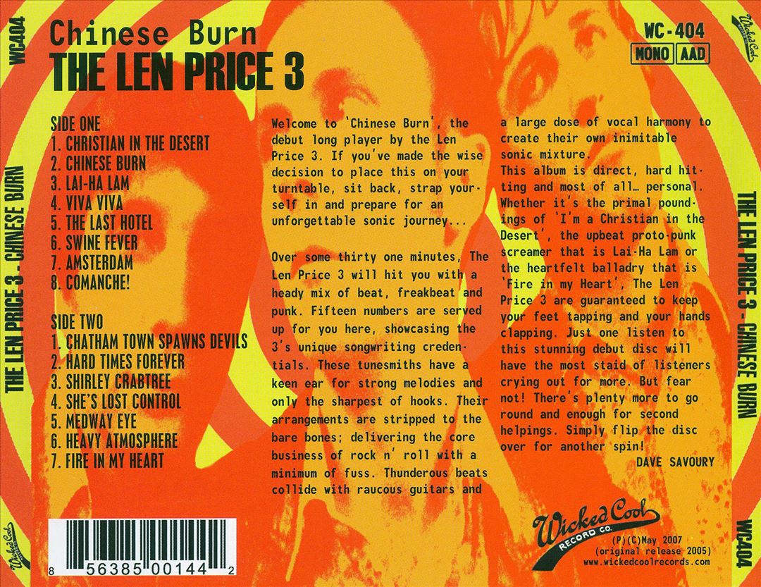 Chinese Burn cover art