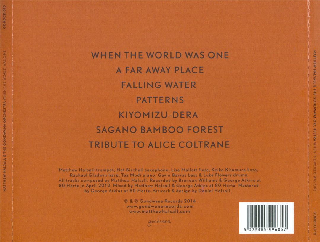 When the World Was One cover art