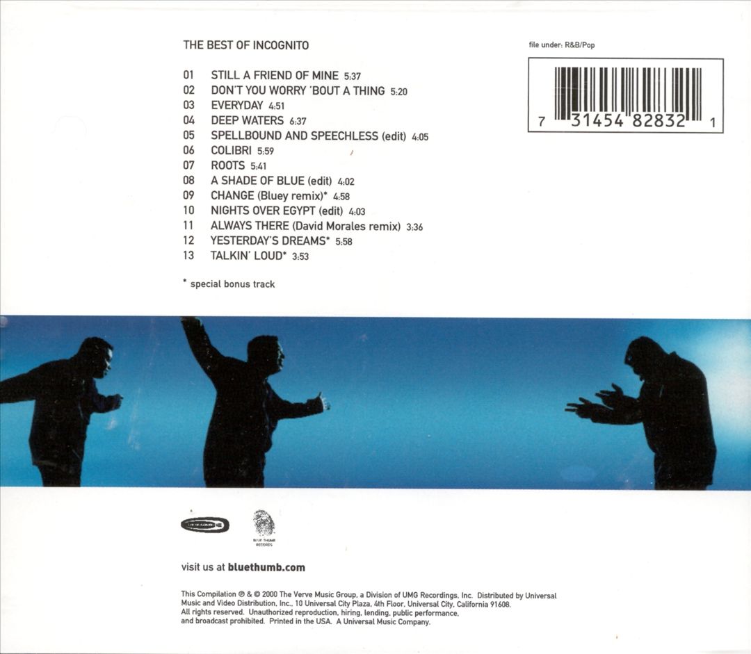 Best of Incognito cover art
