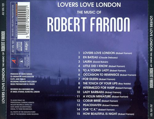 Lovers Love London: The Music of Robert Farnon cover art