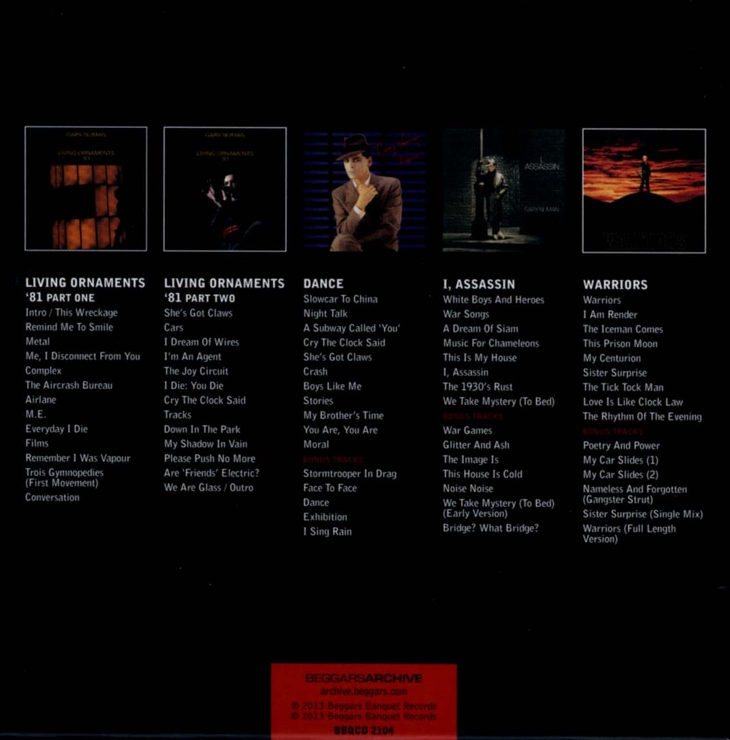 5 Albums cover art
