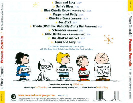 Peanuts Portraits: The Classic Character Themes cover art