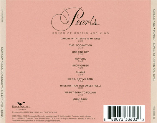 Pearls: Songs of Goffin and King cover art