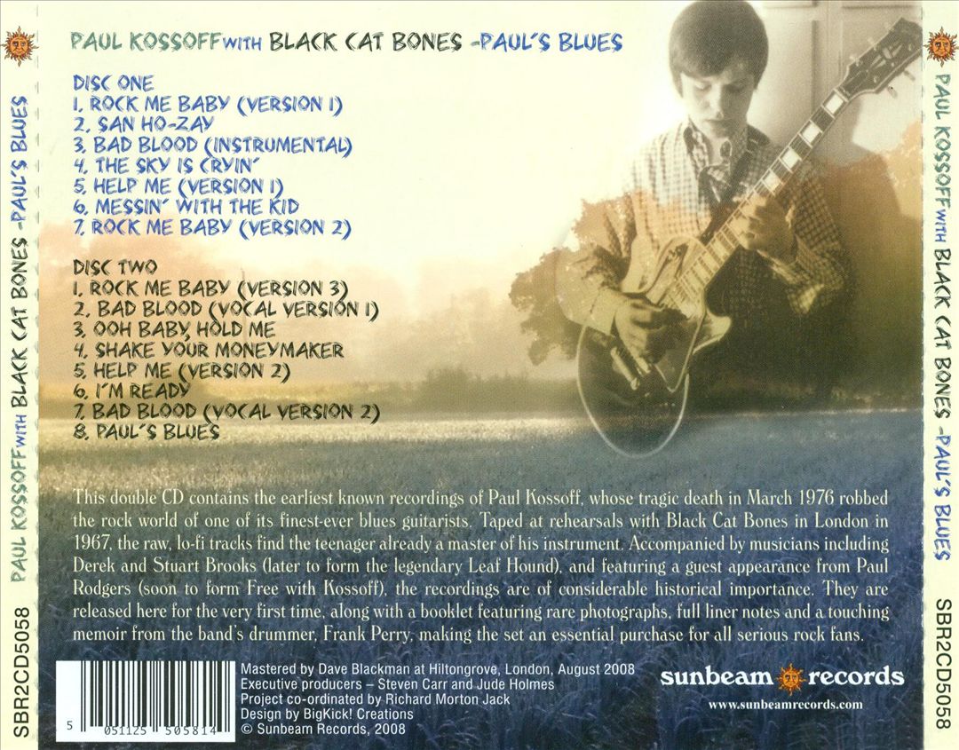 Paul's Blues cover art