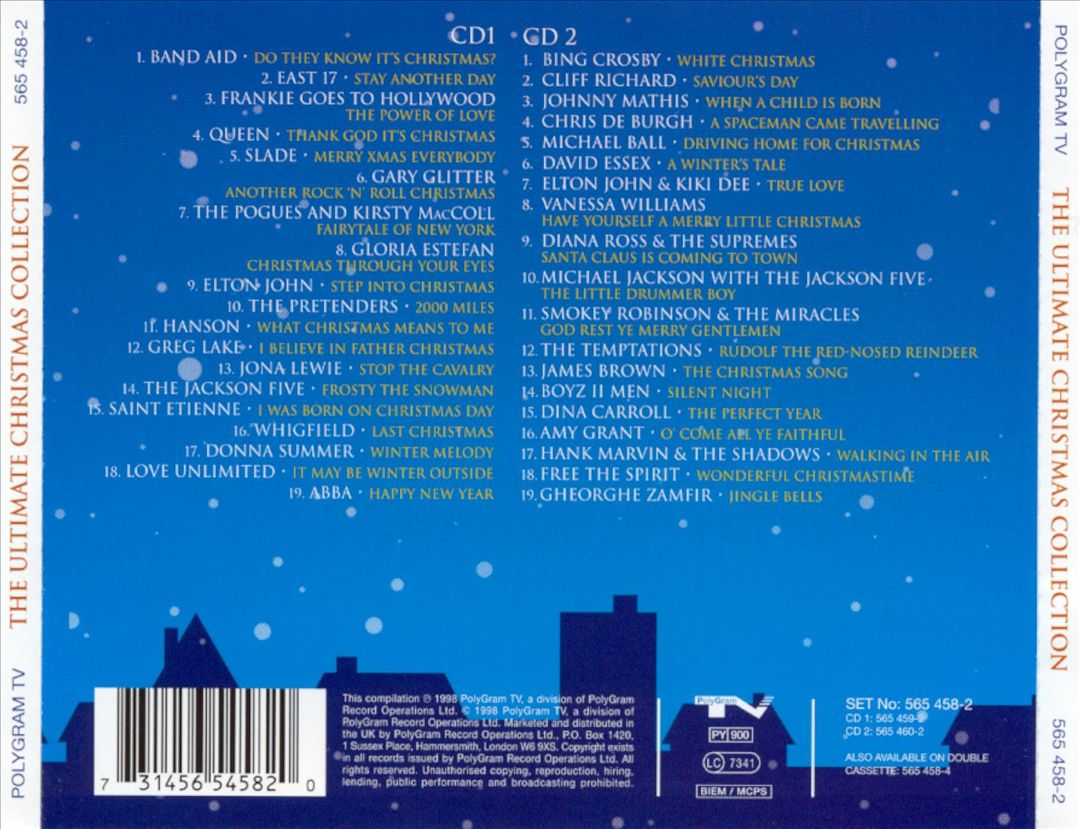 Ultimate Christmas Collection [Polygram TV] cover art