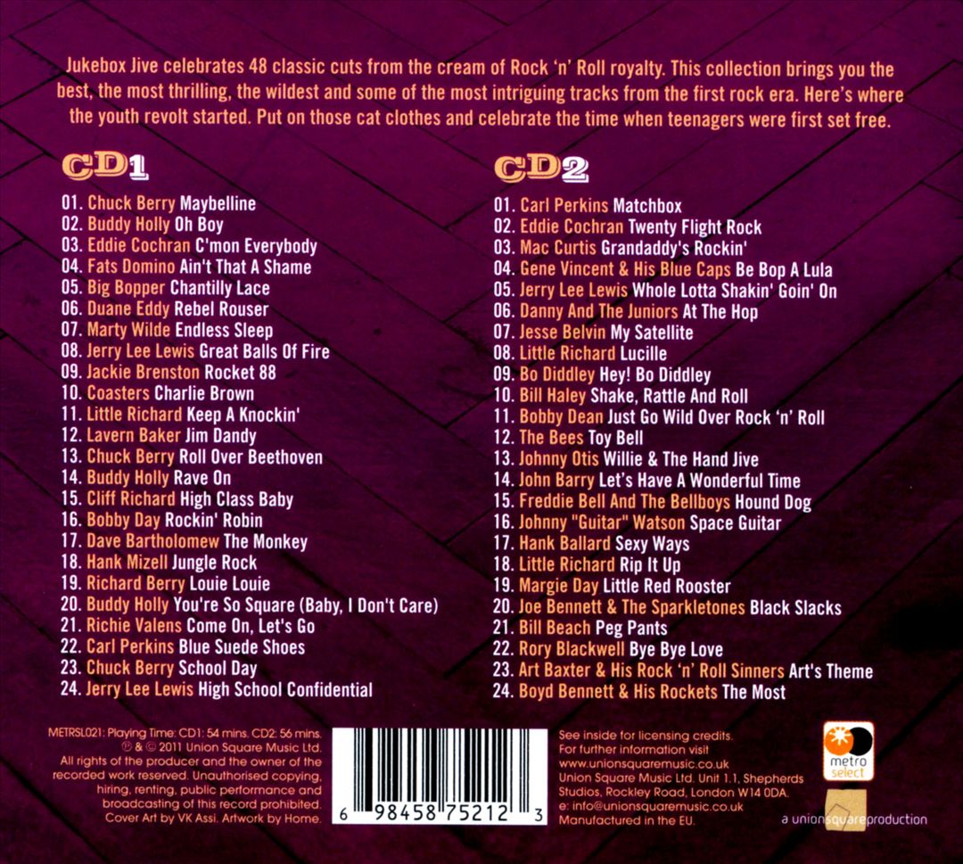 Juke Box Jive: Essential Rock 'n' Roll cover art