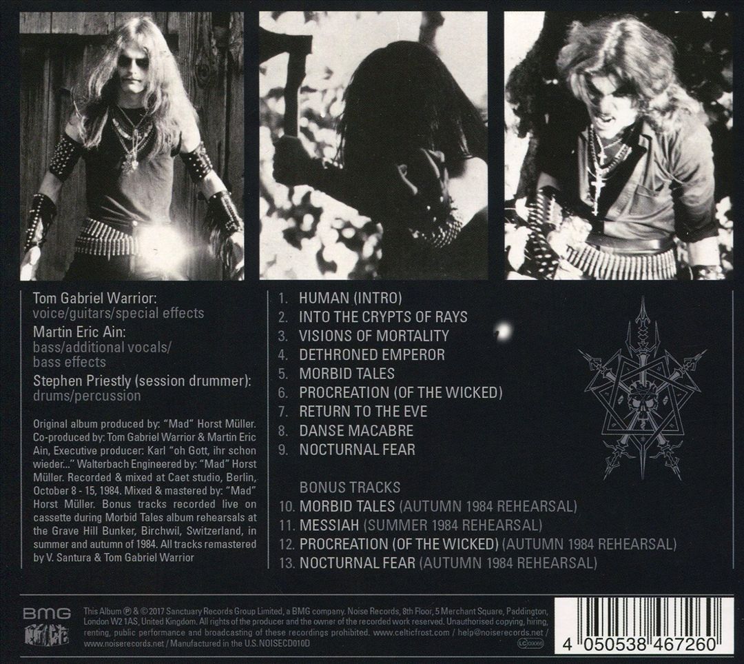 Morbid Tales cover art