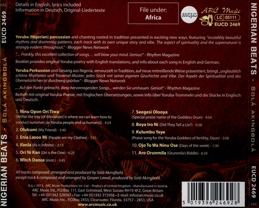 Nigerian Beats: Rhythm & Rhyme cover art