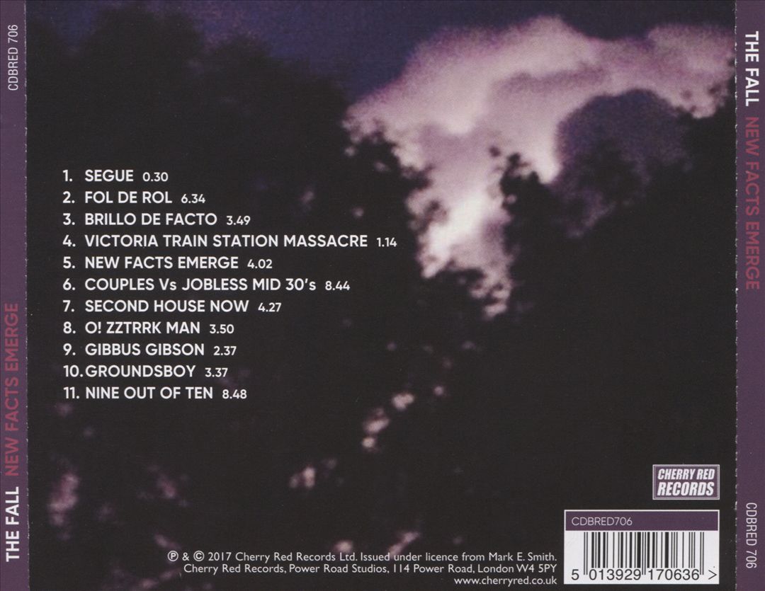 New Facts Emerge cover art
