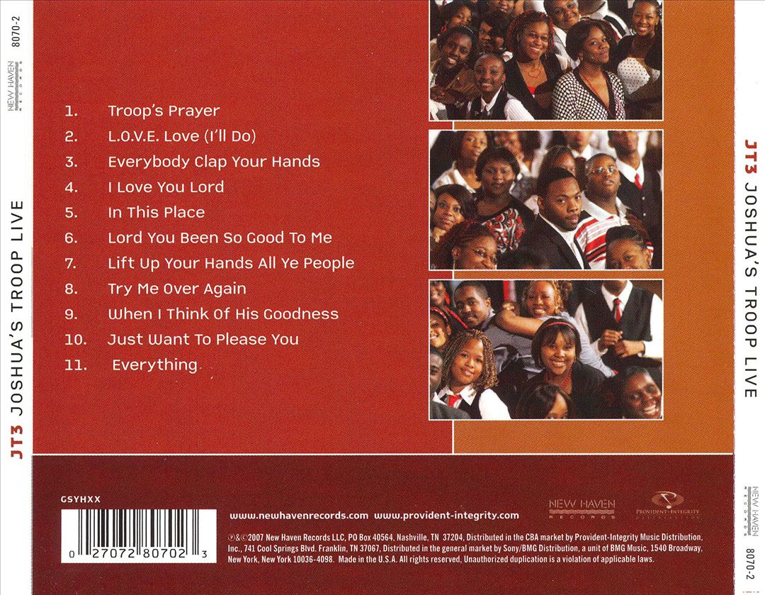 JT3: Joshua's Troop cover art