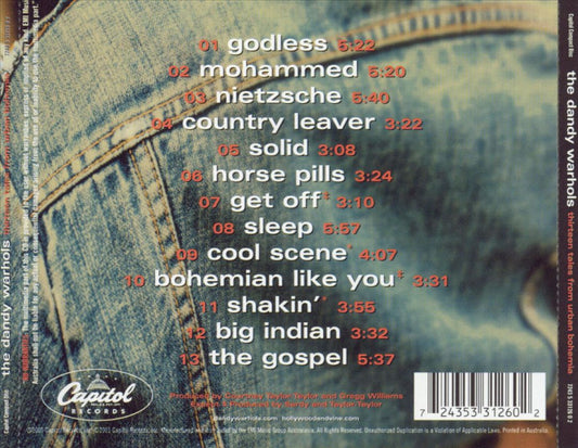 Thirteen Tales from Urban Bohemia cover art