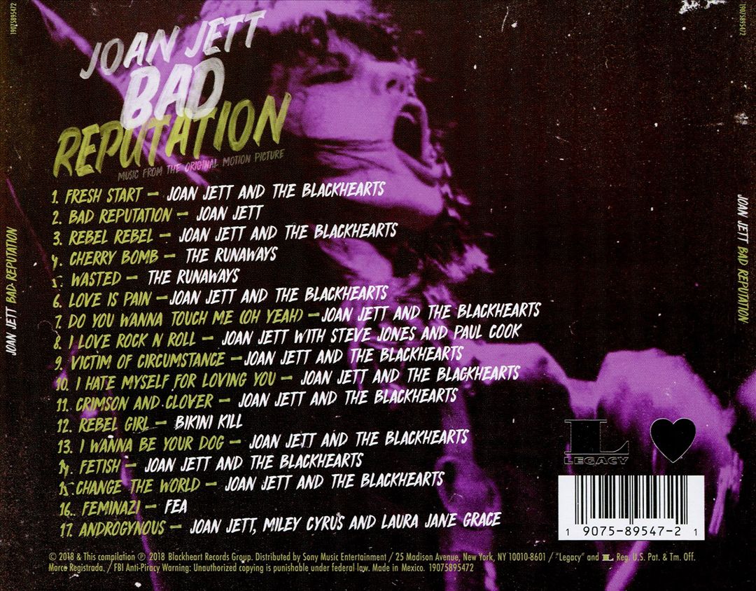 Bad Reputation [Music From the Original Motion Picture] cover art