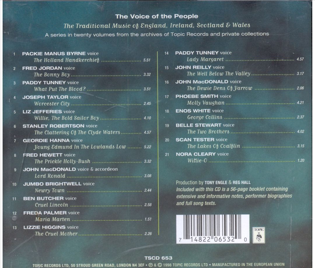 Voice of the People, Vol. 6: O'Er His Grave the Grass Grew Green cover art