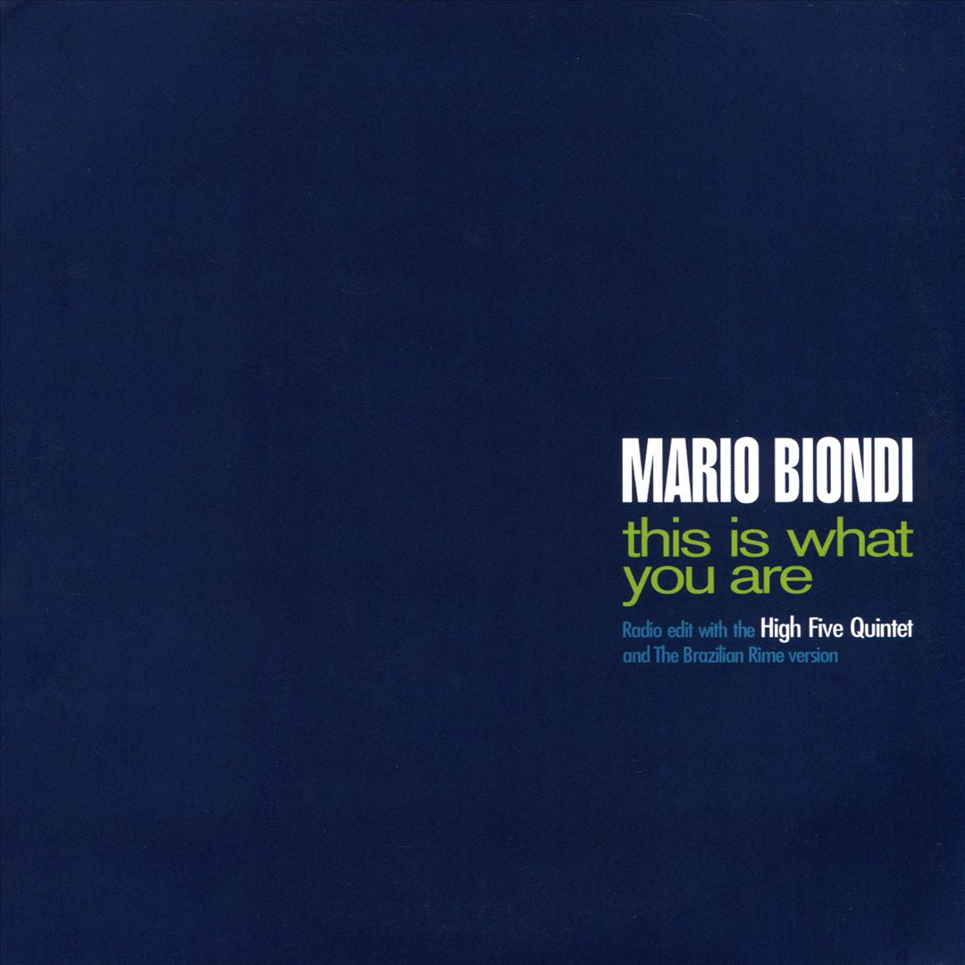 This Is What You Are [Radio Edit] [The Brazilian Rime] cover art