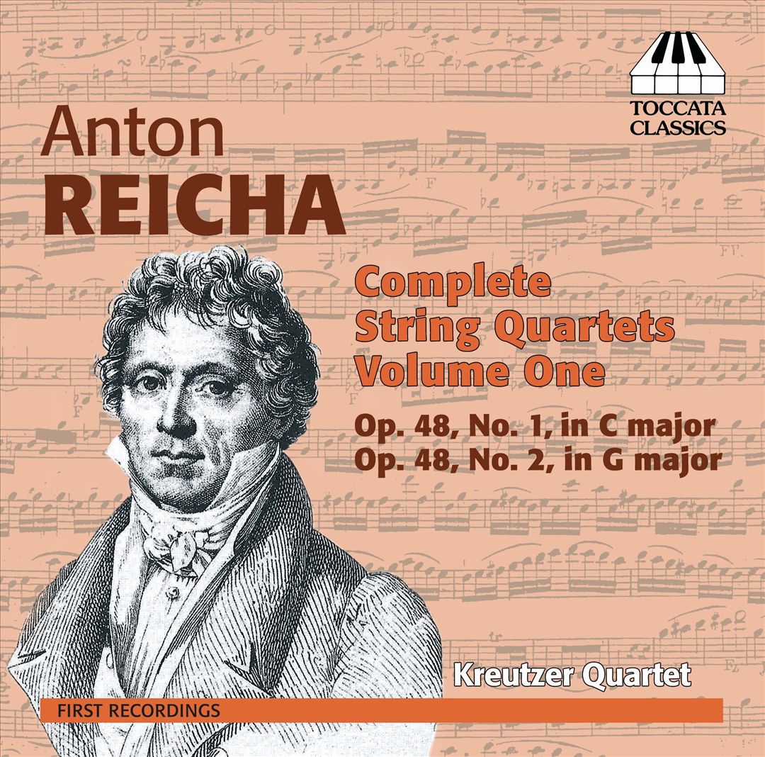 Anton Reicha: Complete String Quartets, Vol. 1 cover art