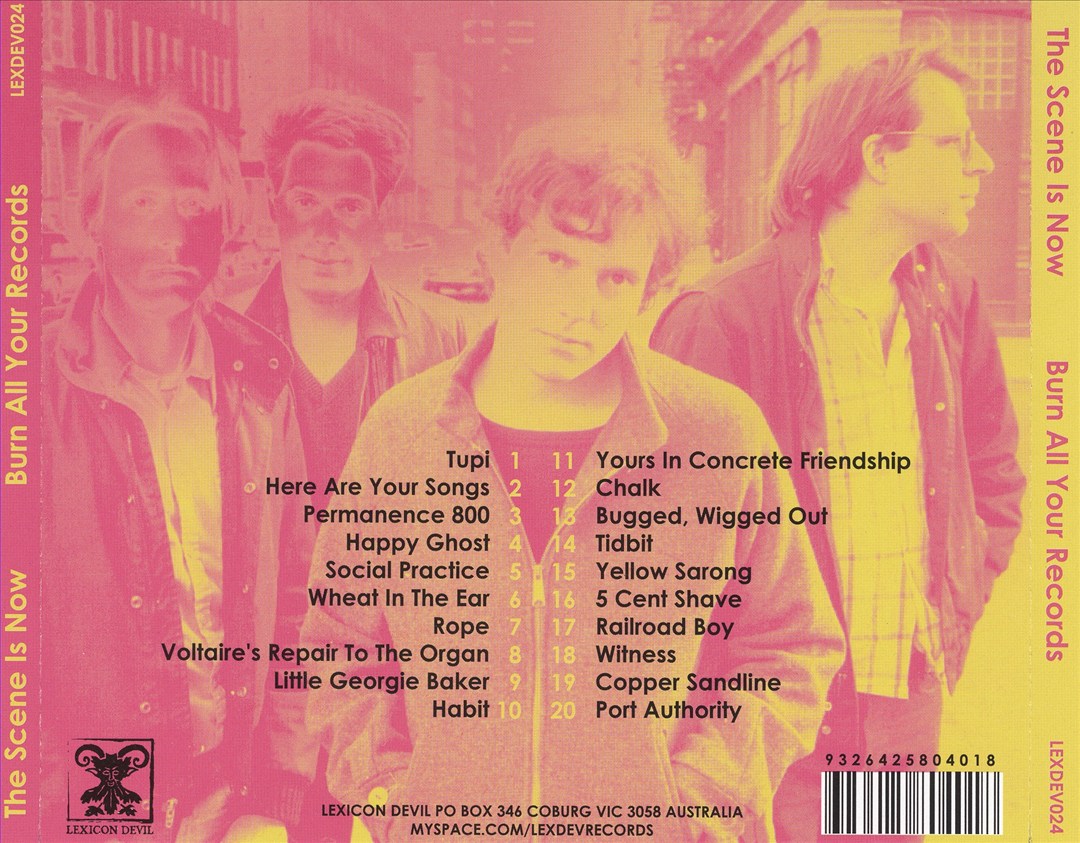 Burn All Your Records cover art