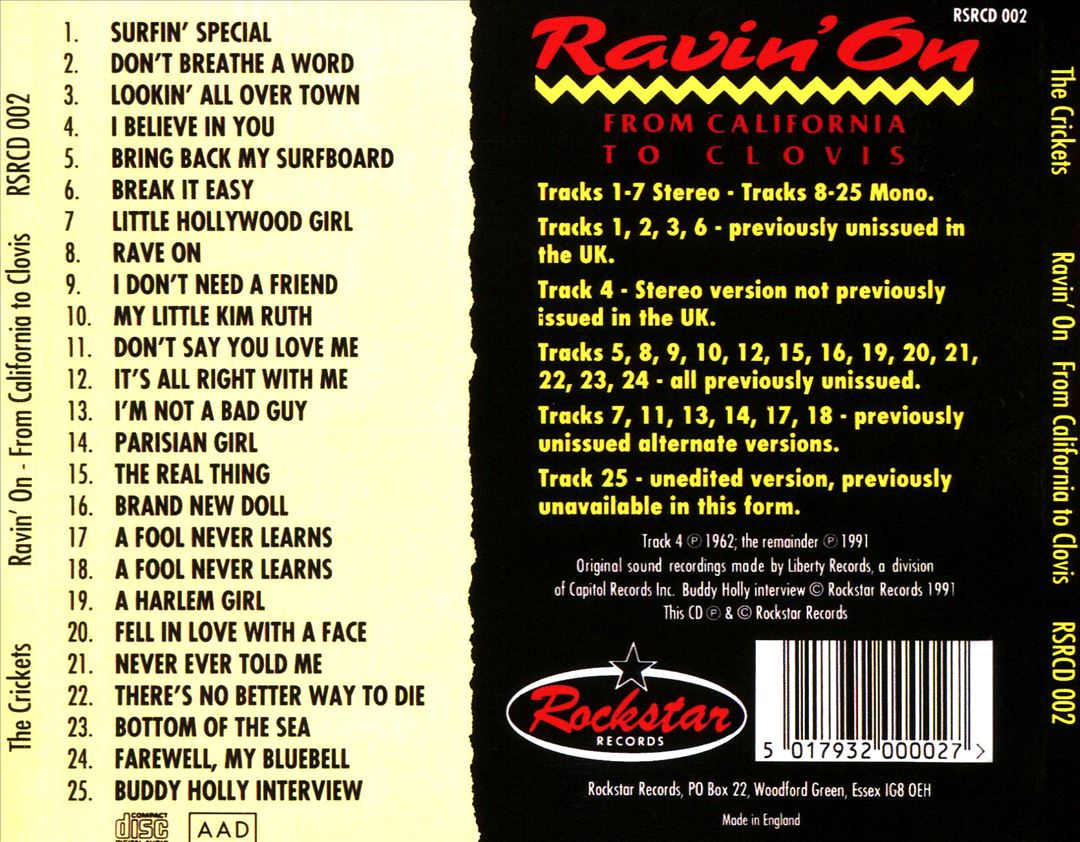 Ravin On cover art
