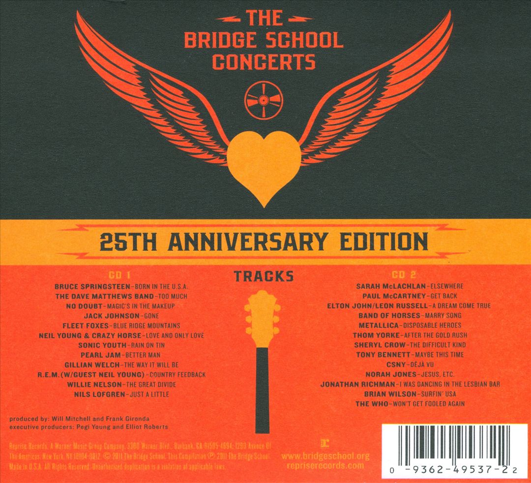 Bridge School Concerts: 25th Anniversary Edition cover art