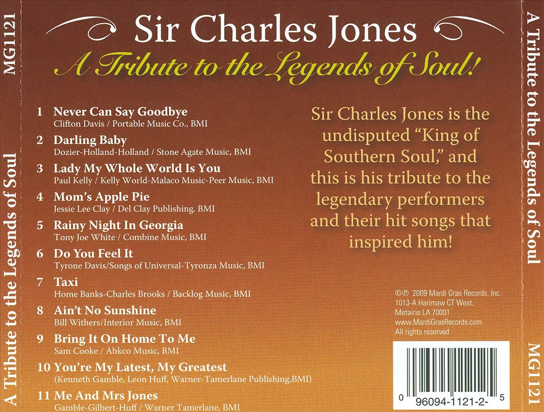 Tribute to the Legends cover art