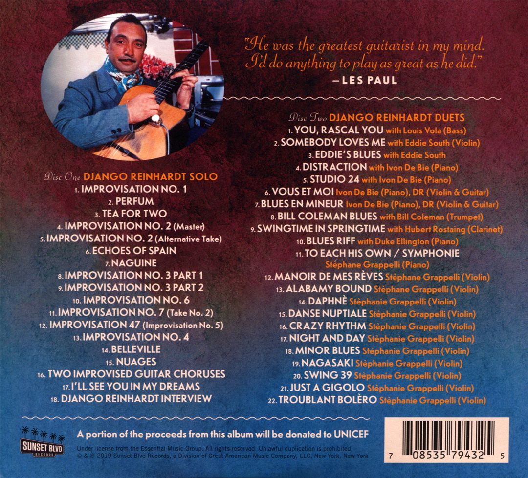 Djangology: Solo & Duet Recordings cover art