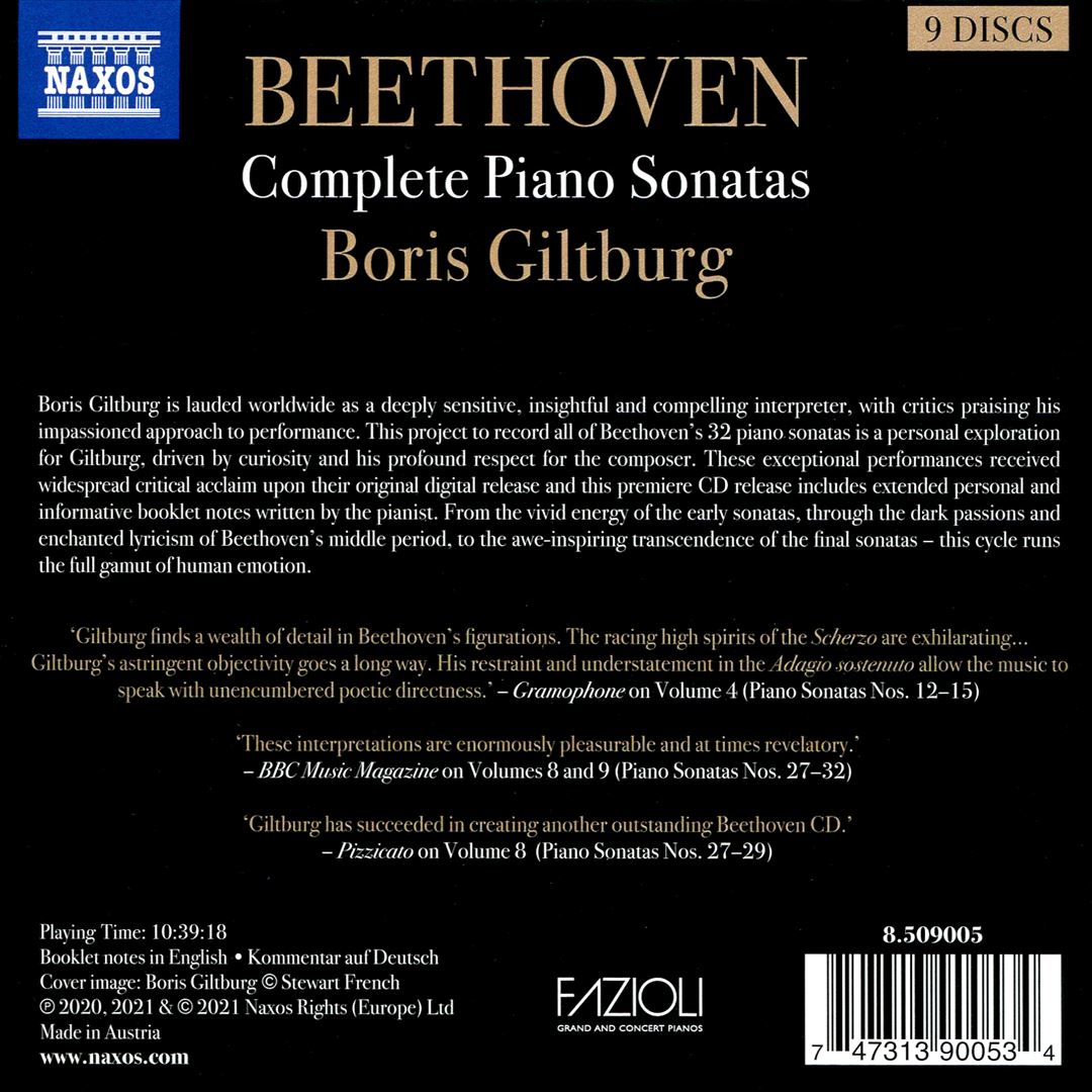 Beethoven: Complete Piano Sonatas cover art