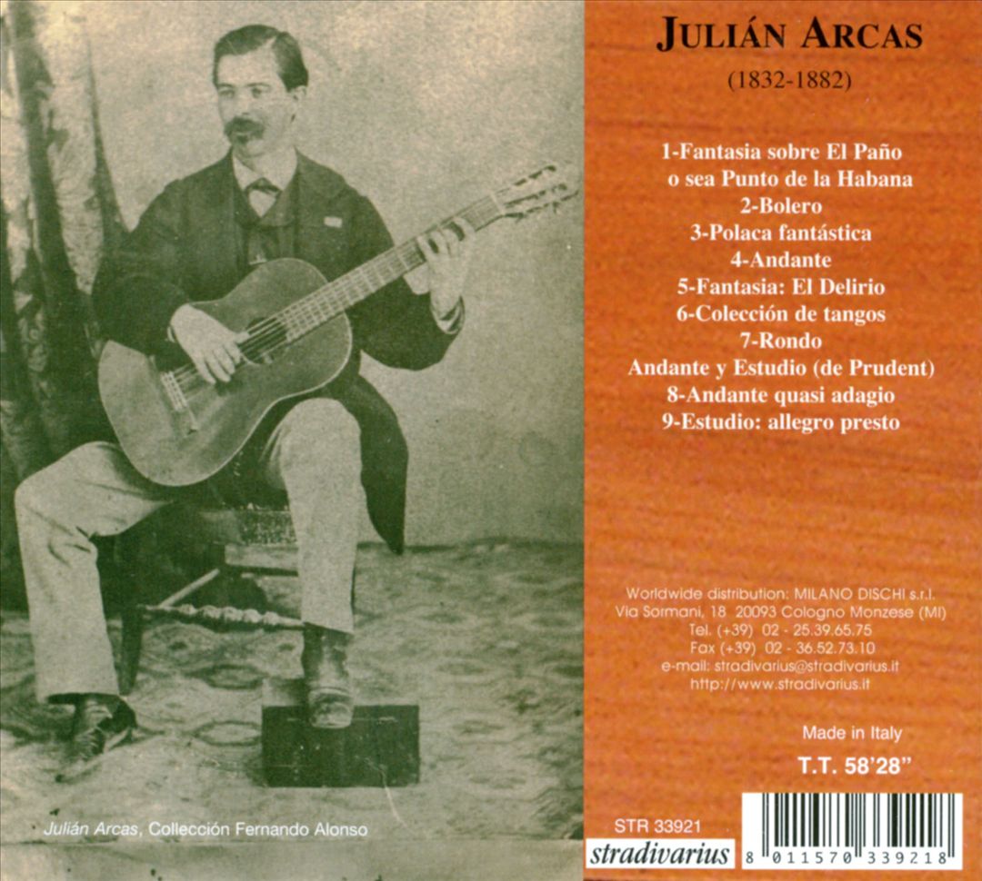 Leona: Stefano Grandona plays Julián Arcas cover art