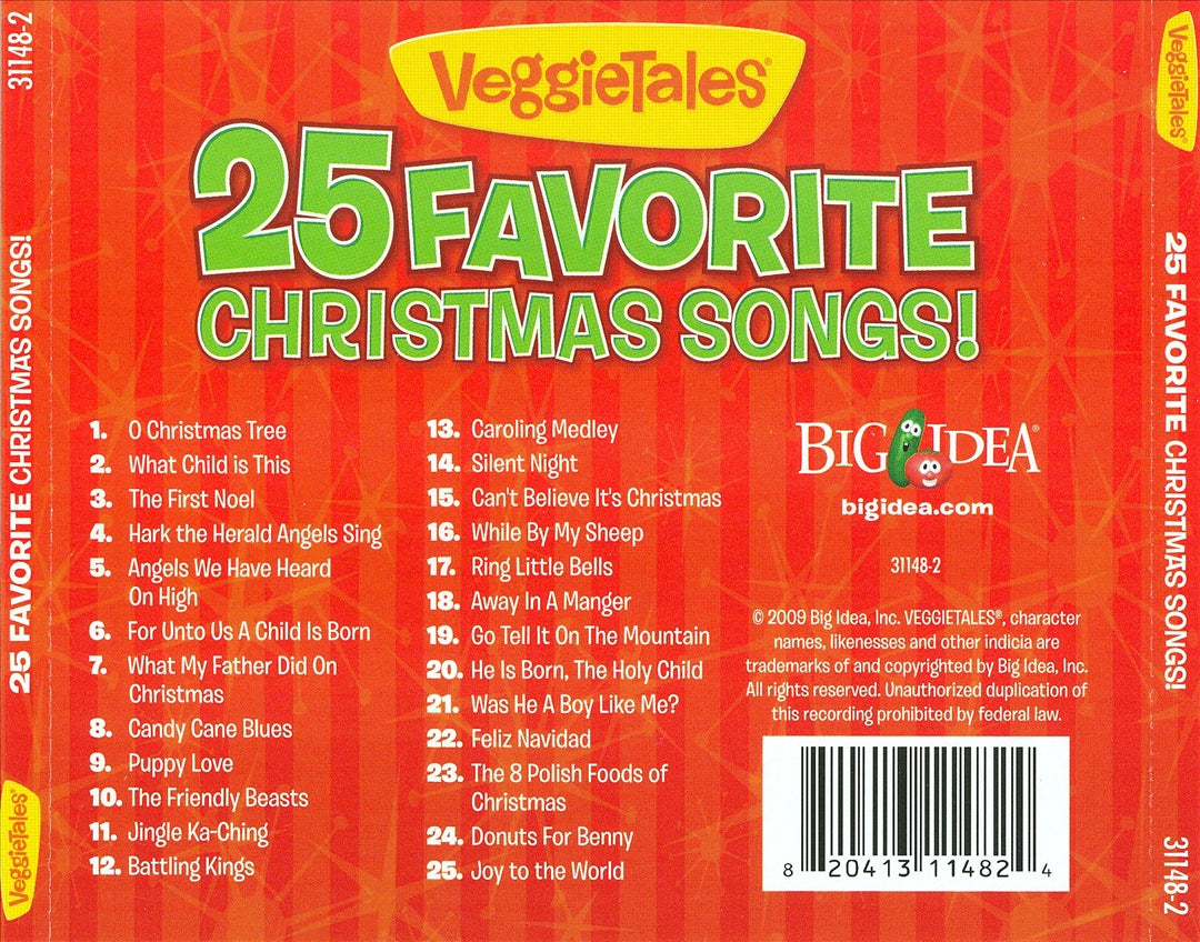25 Favorite Christmas Songs! cover art