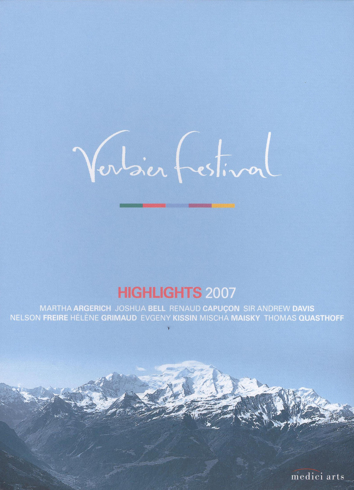 Verbier Festival Highlights 2007 cover art