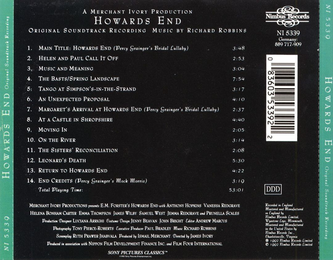 Howards End cover art