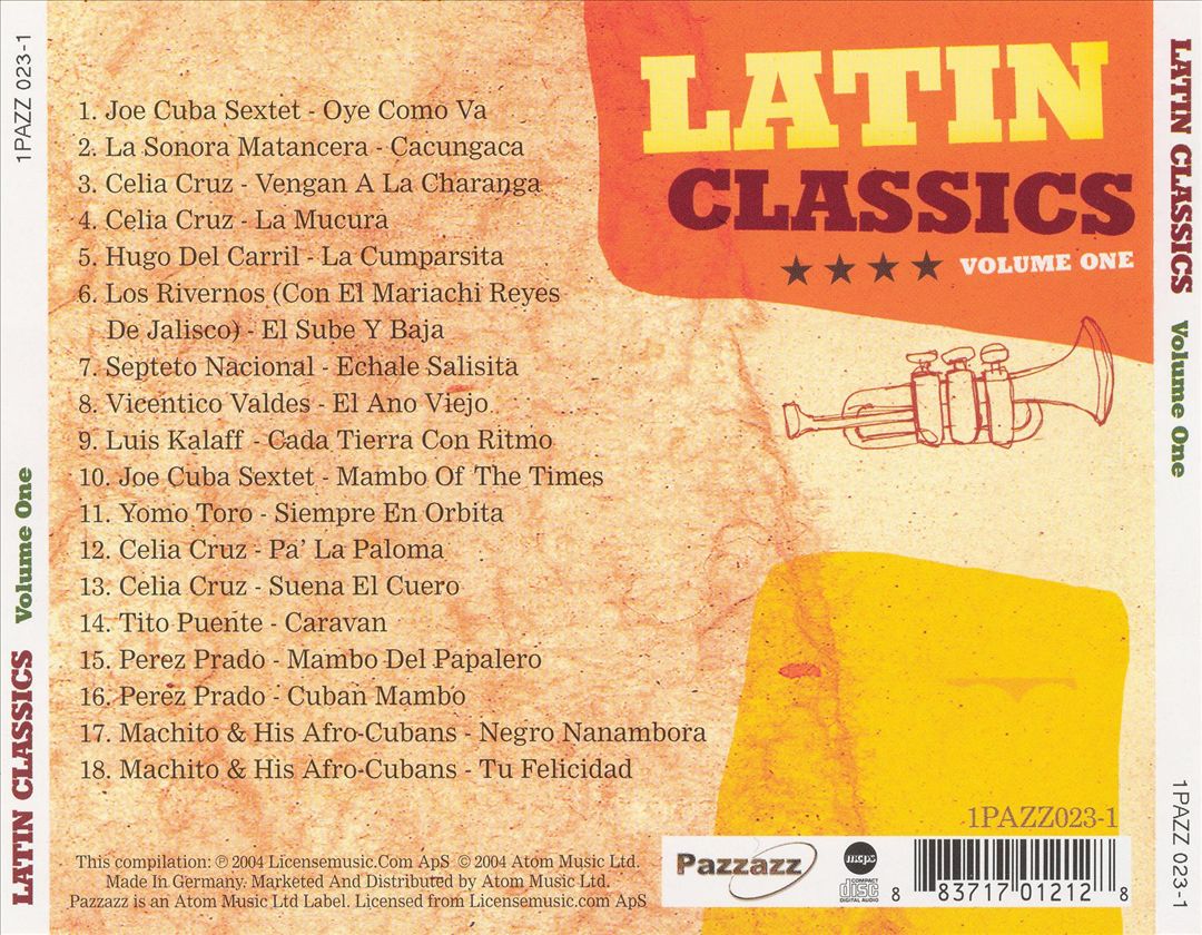 Latin Classics, Vol. 1 cover art