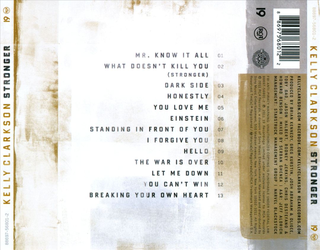 Stronger cover art
