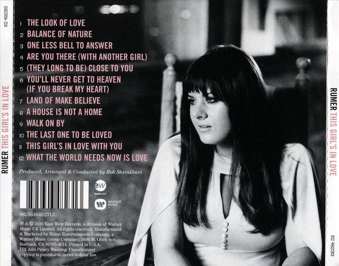 This Girl's in Love: A Bacharach & David Songbook cover art