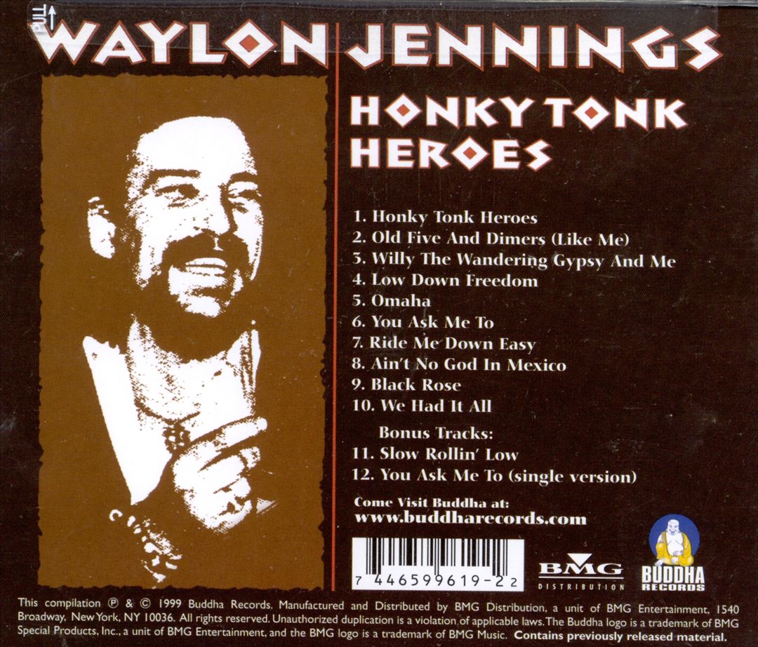 Honky Tonk Heroes cover art