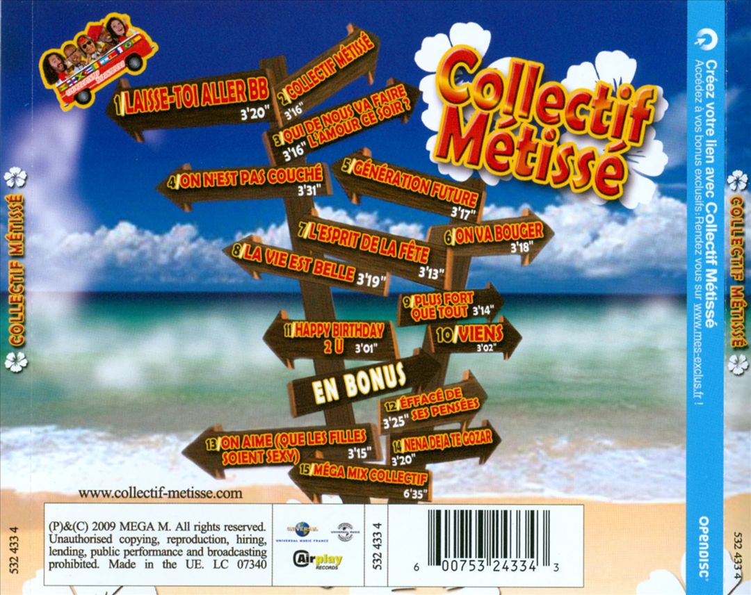 Collectif Métissé cover art