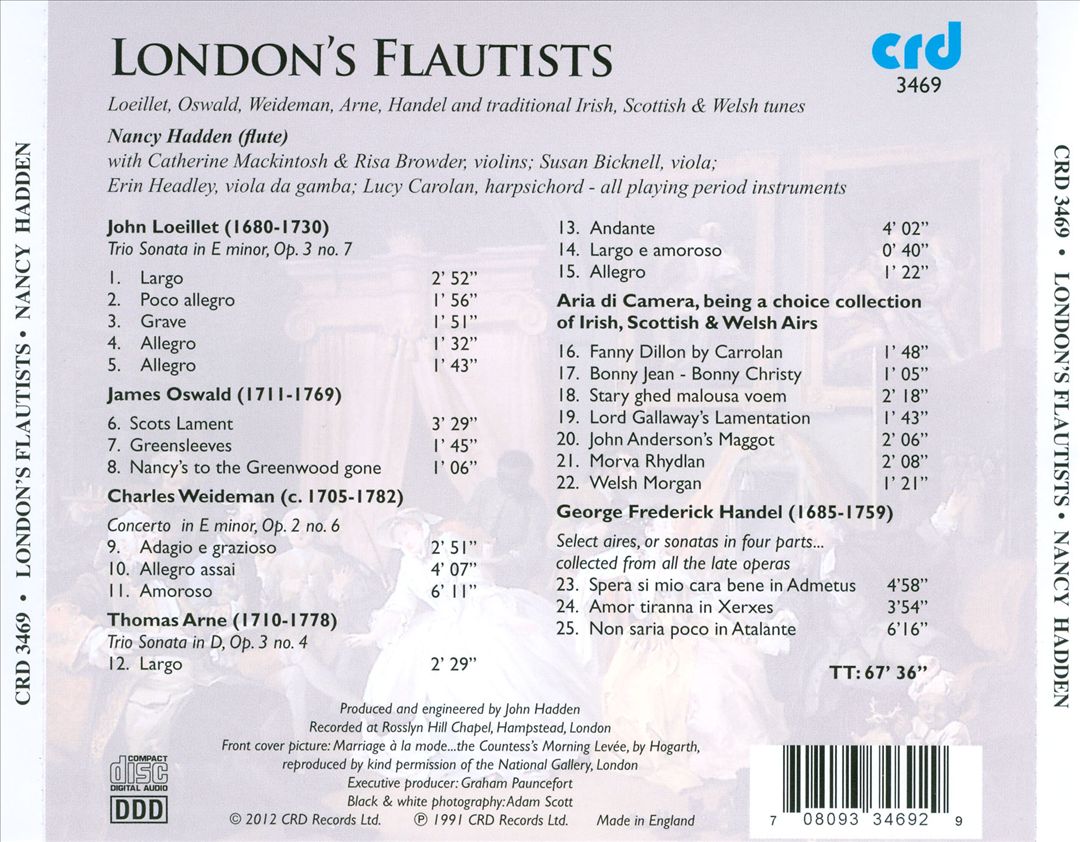 London's Flautists cover art