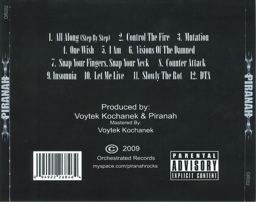 Piranah cover art