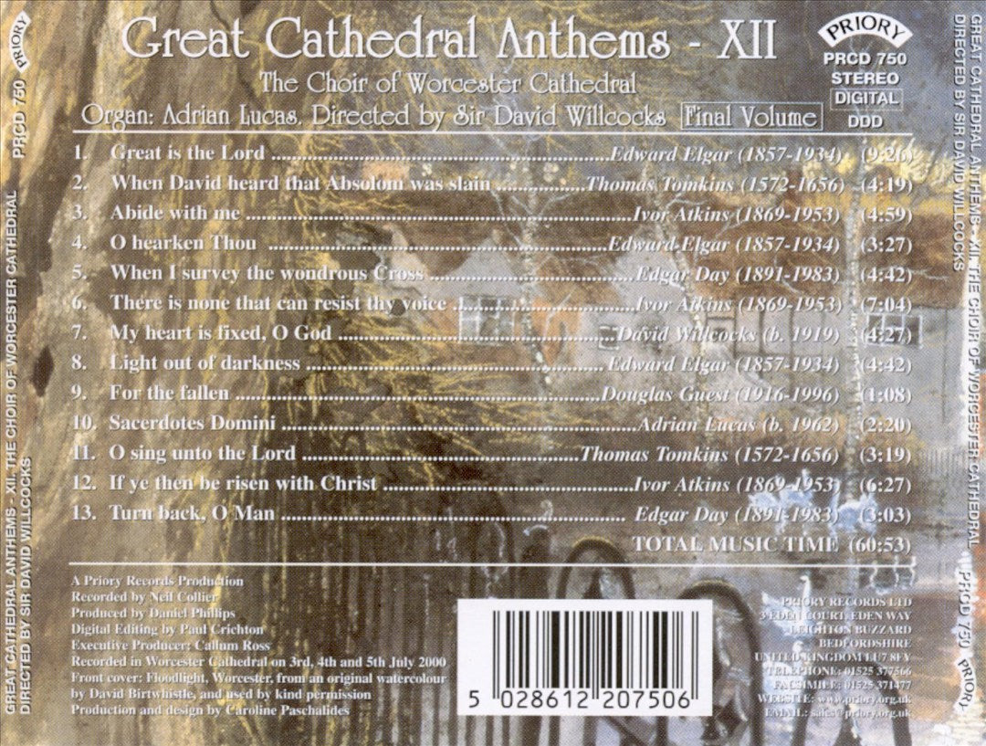 Great Cathedral Anthems, Vol. 12 cover art