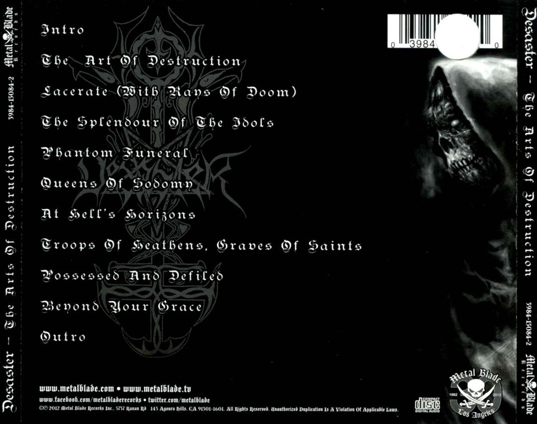 Arts of Destruction cover art