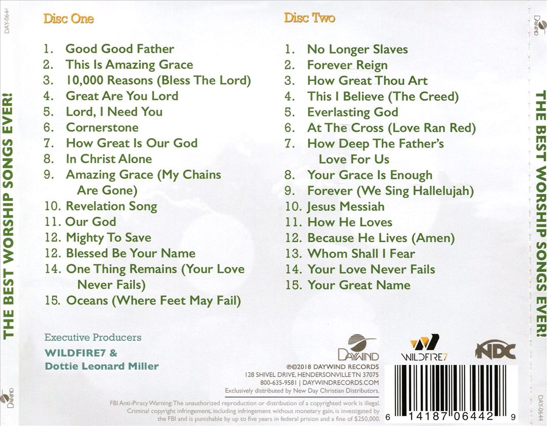 Best Worship Songs Ever cover art